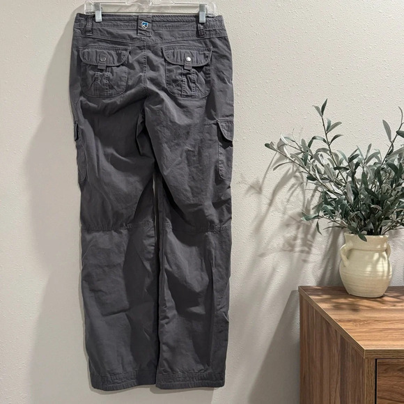 Kuhl Women’s Splash Roll Up Pants 8 Utility Casual Hiking Cargo Outdoor Tech EUC - Picture 2 of 8